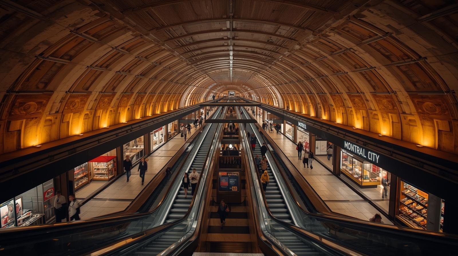 Montreal Canada Underground City